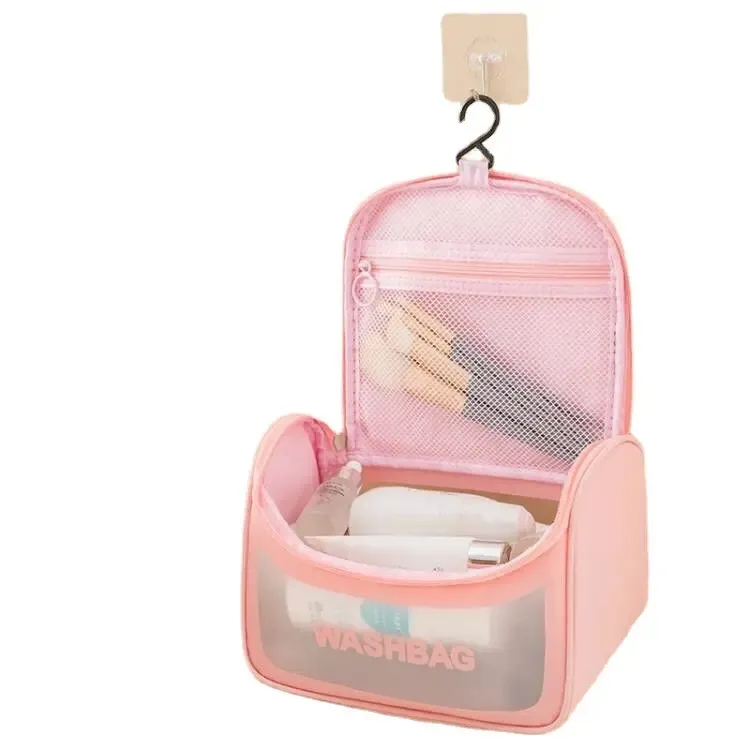 Xianghui New Transparent Women Makeup Bag Large Clear PVC Cosmetic Waterproof Makeup Cosmetic Bag
