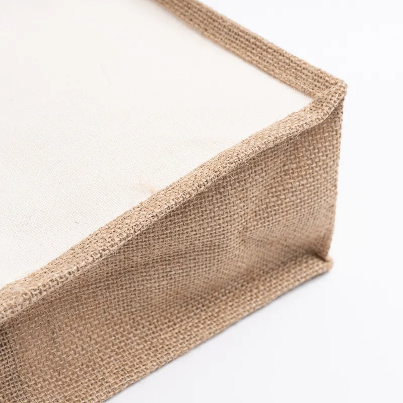 Xianghui Drawstring Custom Cotton Fabric Linen Tote Shopping Bag for outdoor