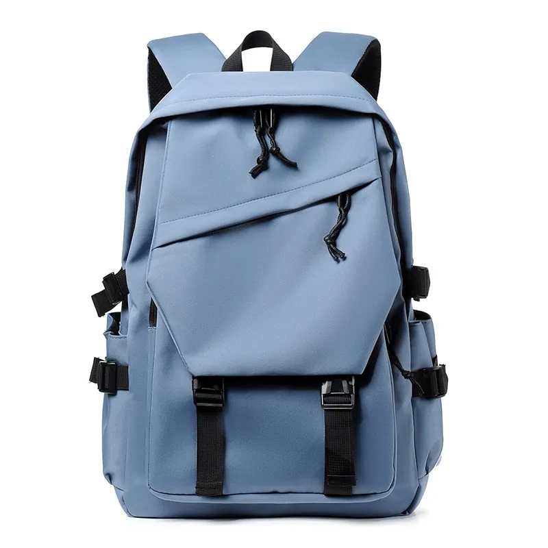 Xianghui Can Made New Load Reduction Schoolbag Male and Female College Students Large Capacity Polyester Backpack