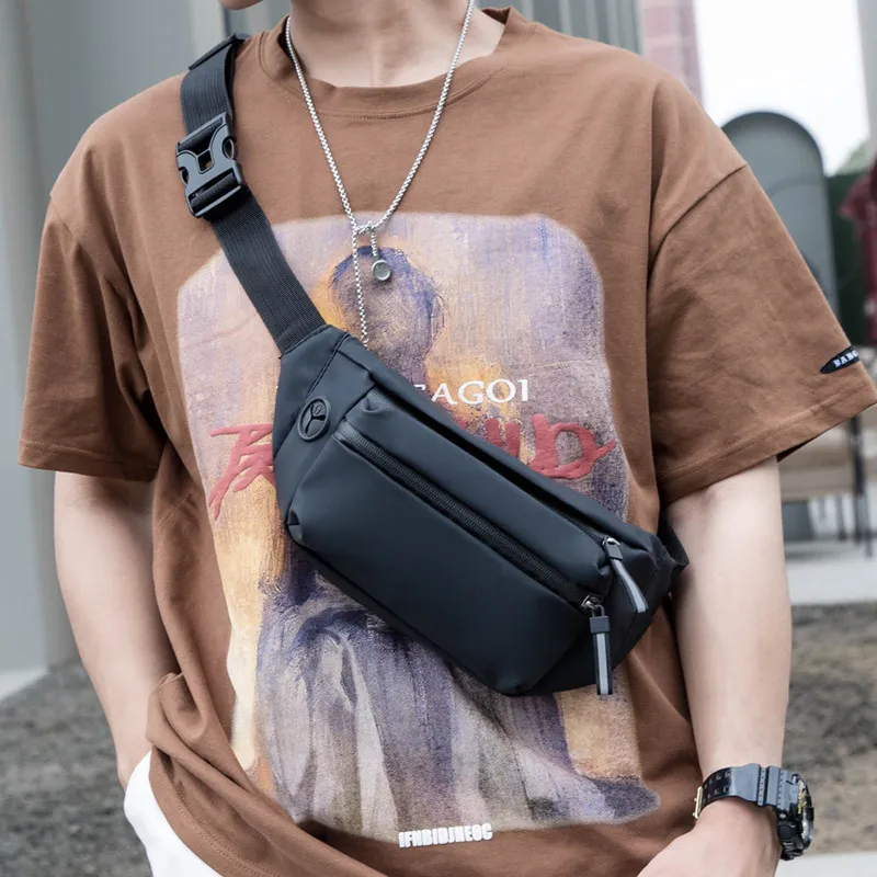 Xianghui Custom Single Shoulder Bag Mini Crossbody Chest Bags Promotional Waist Men Women Phone Messenger Bag