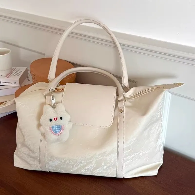 Xianghui Large Capacity Short Trip Tote Travel Bag Women New Business Lightweight Luggage Bag Gym Bag Maternity Storage Bag