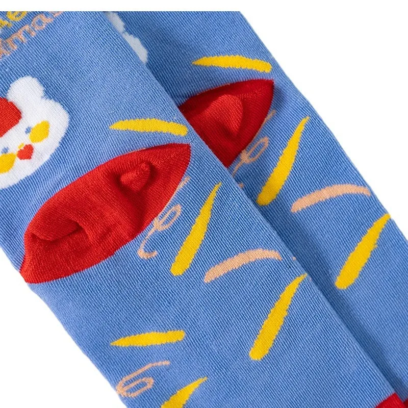 Xianghui Wholesale Cute Cartoon Christmas Crew Socks Can Be Customized