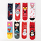 Xianghui Wholesale Cute Cartoon Christmas Crew Socks Can Be Customized