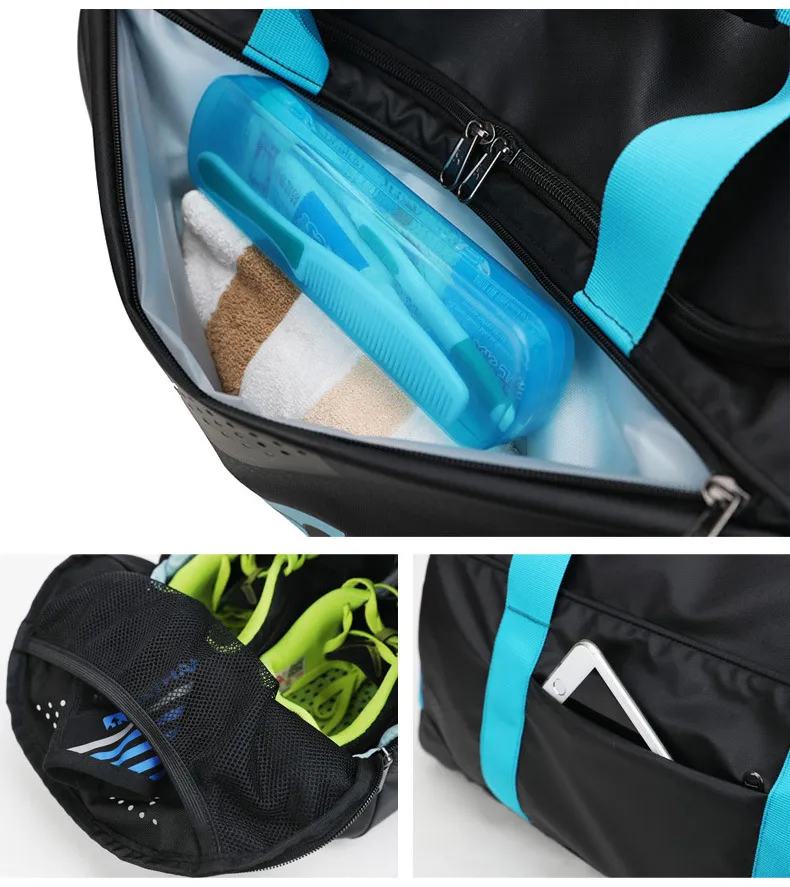 Wholesale Lightweight Custom Logo Large Capacity Waterproof Cheap Gym Bag Sport Bag
