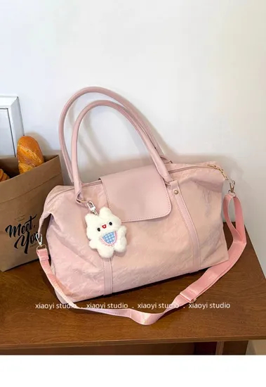 Xianghui Large Capacity Short Trip Tote Travel Bag Women New Business Lightweight Luggage Bag Gym Bag Maternity Storage Bag