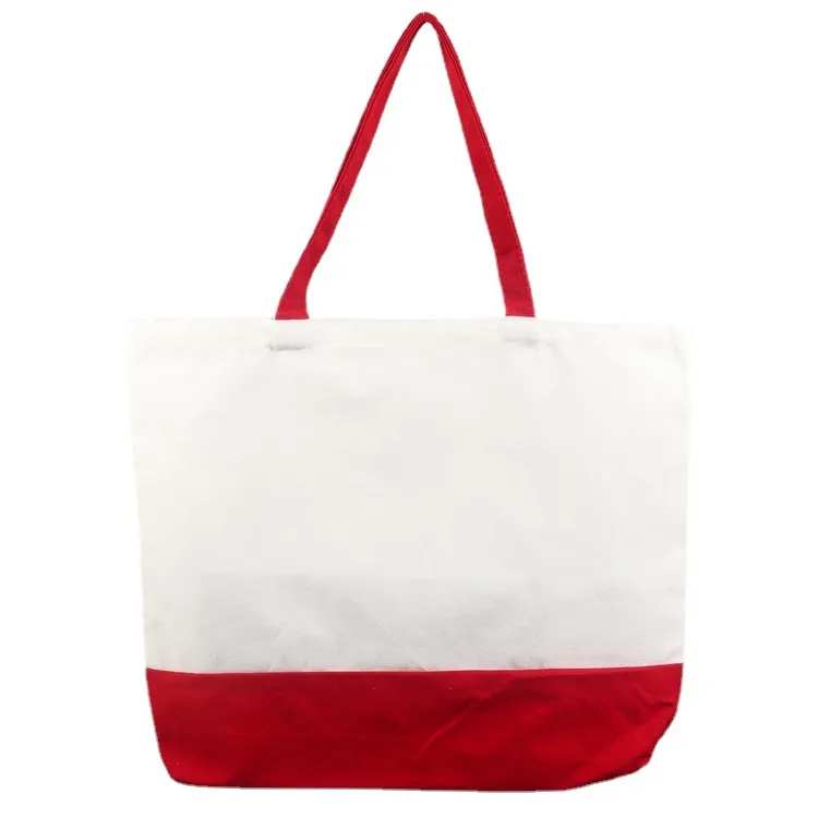 Xianghui Wholesale Customised Cheap Reusable Shopper Shopping Black Cloth Canvas Fabric Tote Bag