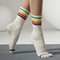 Xianghui Striped Yoga Non-Slip Professional Female Wholesale Pilates Sports Socks