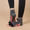 Xianghui Wholesale Cotton Elastic Breathable Non-Slip Yoga Toe Ankle Socks