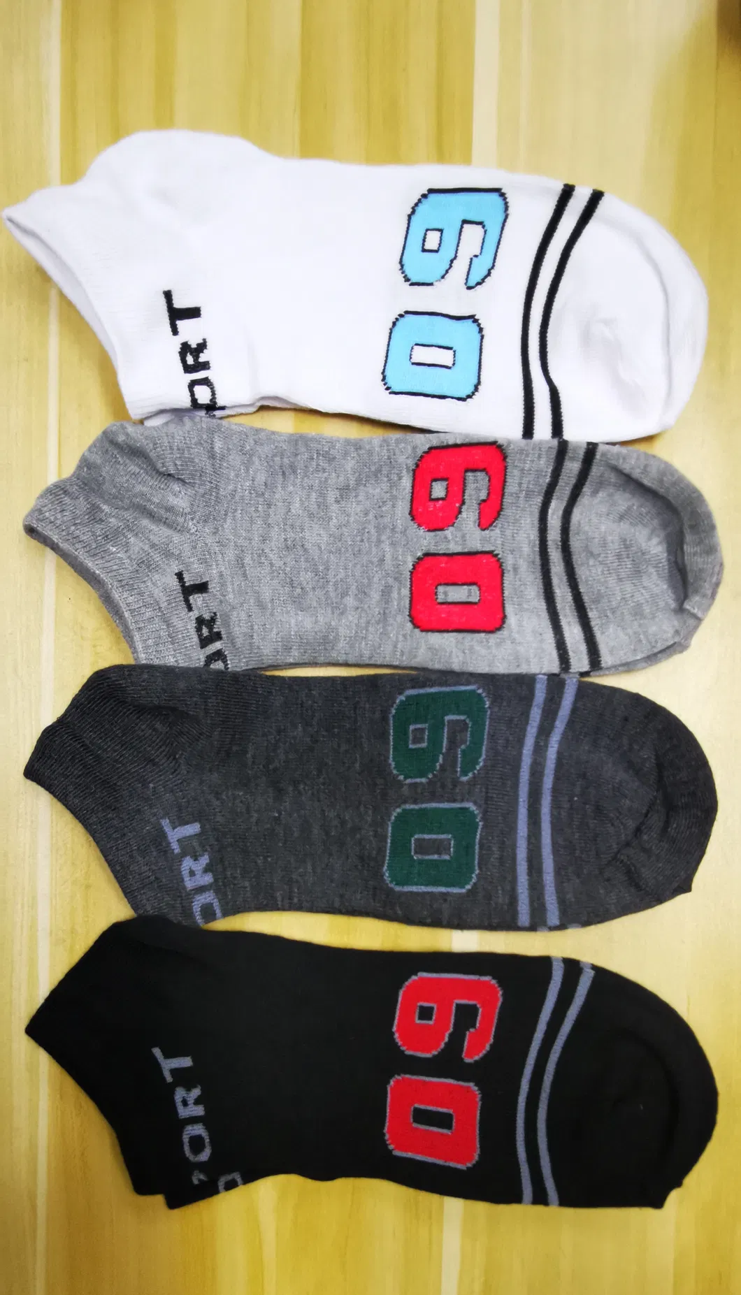 Xianghui Wholesale Business Cheap Ankle Polyester Socks Cotton Socks