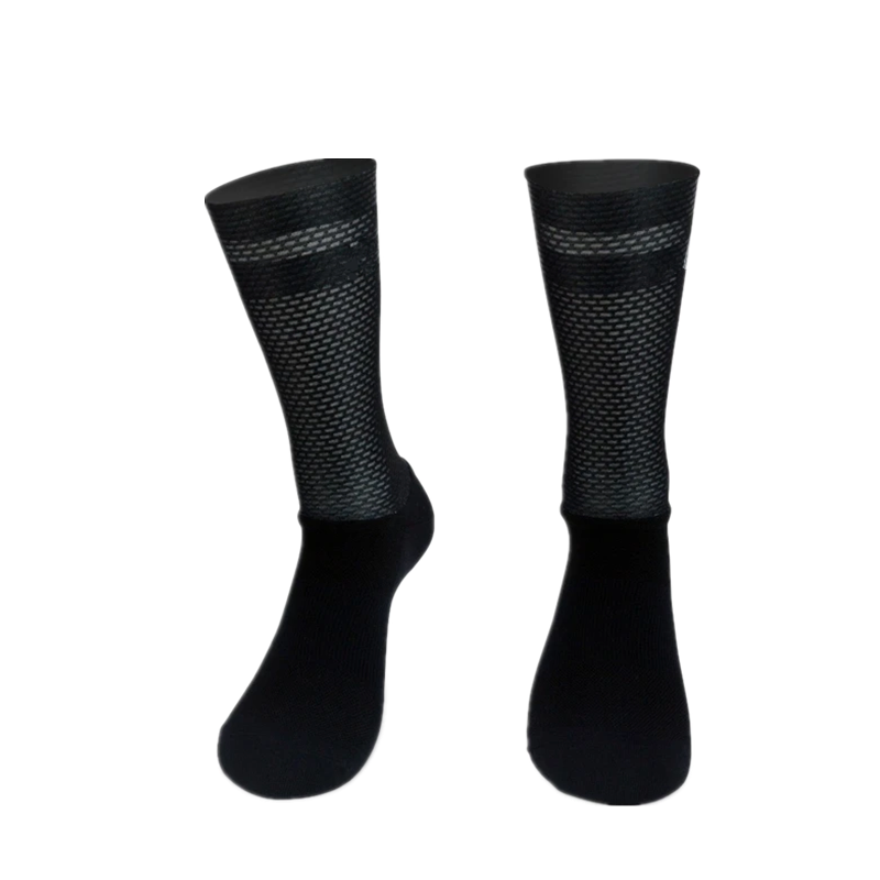 Xianghui Can Custom Logo Anti Slip Silicone Cycling Bicycle Sport Running Socks