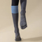 Xianghui Long Calf Pressure Professional Pilates Fitness Dance Toe Sport Yoga Socks
