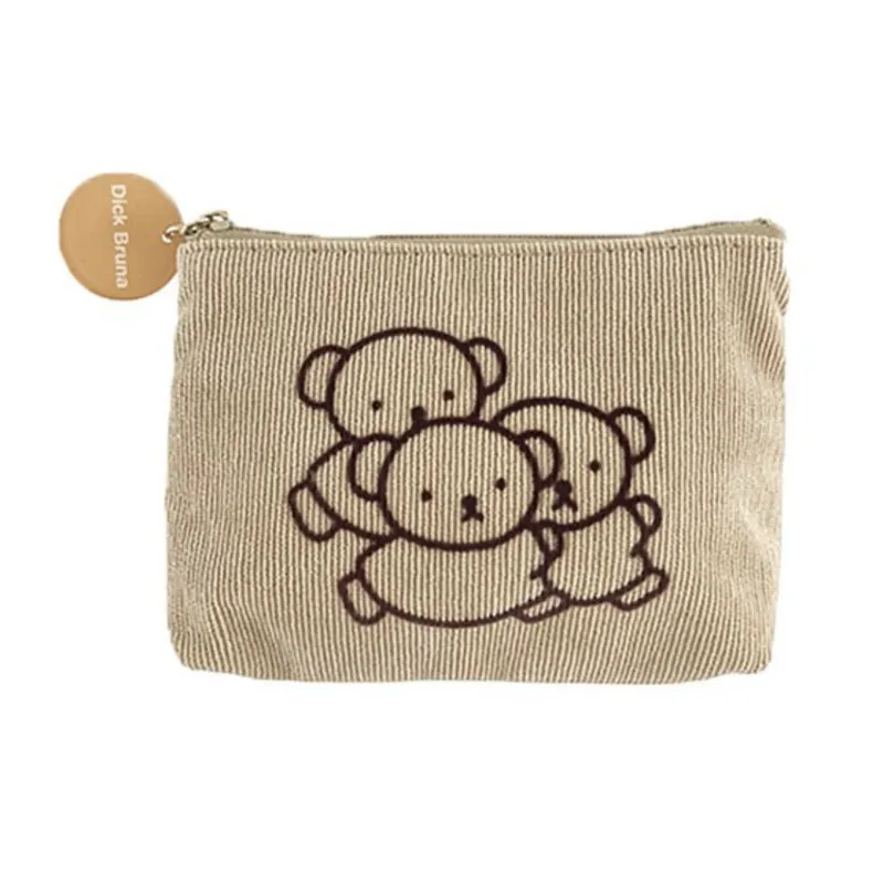 Xianghui Korean Cute Style Rabbit Bear Purse Coin with Zipper Wallet for Outdoor