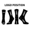 Xianghui Designer Sport Anti Slip Basketball Athletic Customized MID Length Sports Socks