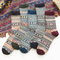 Xianghui Unisex Cotton Funny Tube Colorful Design Mens Dress Happy Socks
