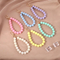 Xianghui Candy Color Beeds Sweet Accessories Custom Design Acrylic Keychain