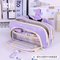 Wholesale School Supplies Pencil Case for School Pen Bags Zipper Pencil Pouch Custom Logo Cloth Pencil Bag