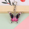 Xianghui Fashion Beautiful Colorful Butterfly Patterns Custom Acrylic Keychain