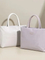 Xianghui White Light Pink Laptop Bag16 Inch Minimalist and Lightweight Bag
