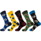 Xianghui Fashion Men Luxury Custom Logo Novelty Custom Socks Printing Men Tube Socks