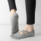 Xianghui fashion Fitness Non Slip Women Breathable Toe Peep-Toe Yoga Sport Socks