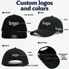 Custom 6 Panel Cotton Baseball Cap with Embroidered Logo Adjustable Outdoor Sports Dad Hat