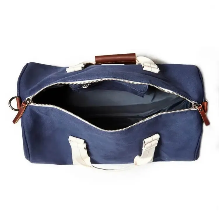 Xianghui Travel Duffle Bag Customized Cotton Canvas Sports Gym Wholesale Duffel Bags