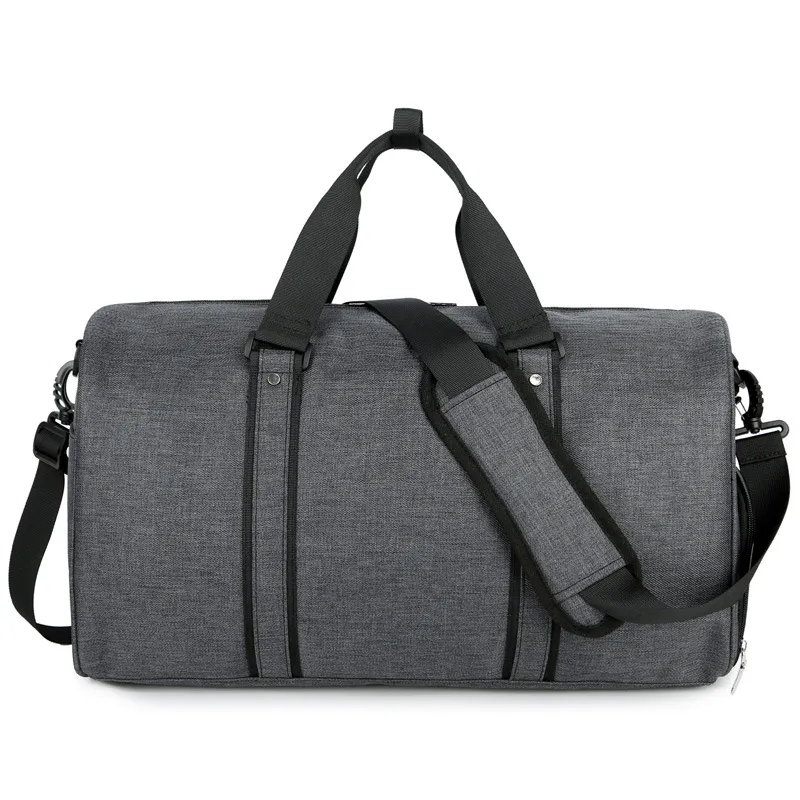 Xianghui Travel Bag with Logo Men's Fitness Bag with Independent Shoe Compartment