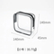 Xianghui Custom Makeup Bag Portable PU Leather Waterproof Pouch Travel Make up Bag Cosmetic Bag