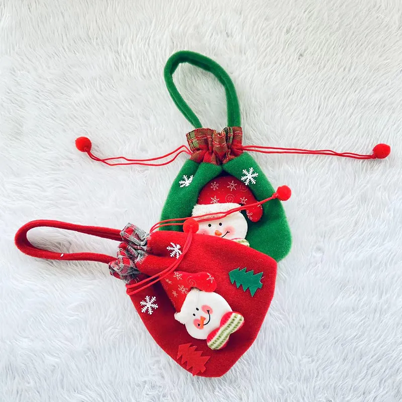 Xianghui Santa Claus Christmas Easter Gift Bag Non-Woven Pouch Bags