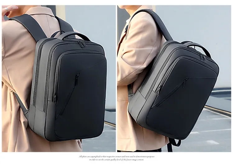 Xianghui School Travel Anti-Theft Business Leisure Computer Waterproof Backpack