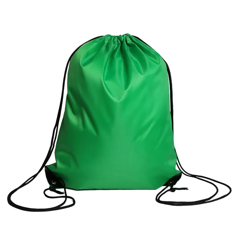 Xianghui Custom Promotional Polyester Drawstring Bag Bunched Pocket Nylon Bag