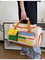Xianghui Dopamine Color-Block Travel & Sports Bag, Large Capacity Hand-Carry/Crossbody Luggage