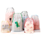 Xianghui Bundle Pocket Clothing Shoes Travel Storage Bag Transparent Wholesale Plastic Drawstring Bag