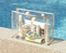 Xianghui New Portable Swimming Bag Multifunctional Waterproof Transparent Wash Makeup Bag