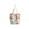 Xianghui New Tote Bag Large Capacity Western Style Floral Canvas Shoulder Bag Handheld