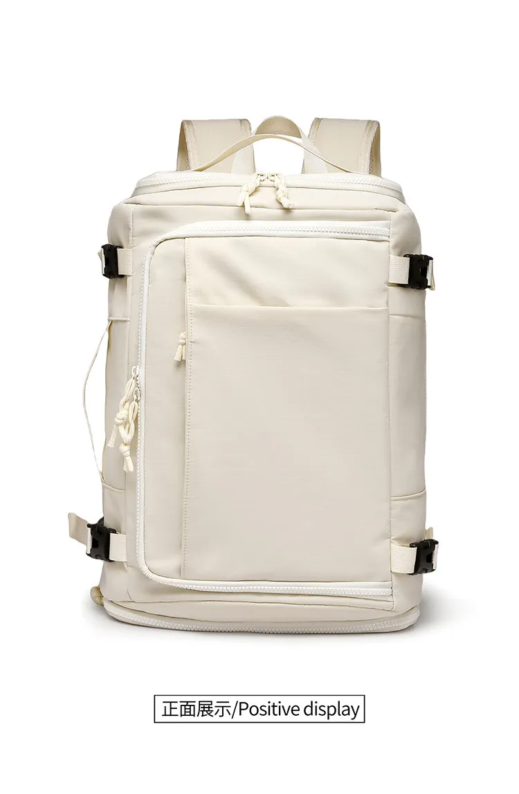 Xianghui Unisex New Backpack Foreign Trade Sports Bag Business Travel Bag with Shoe Compartment Expandable Design Gym Bag