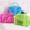 Xianghui Custom Toiletry Bags Packaging Gift Make up PVC Zipper Cosmetic Wash Beauty Makeup Cosmetic Bag