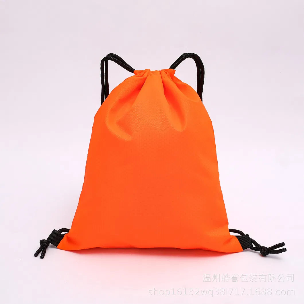 Xianghui Sports Polyester Promotional Shoes Bags Custom Logo Drawstring Bag