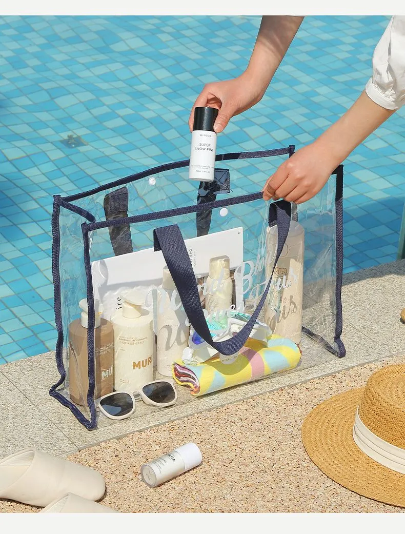 Xianghui New Portable Swimming Bag Multifunctional Waterproof Transparent Wash Makeup Bag
