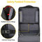 Heavy-Duty Black Car Seat Travel Bag Padded Airplane Car Seat Cover with Shoulder Strap for Airport Travel