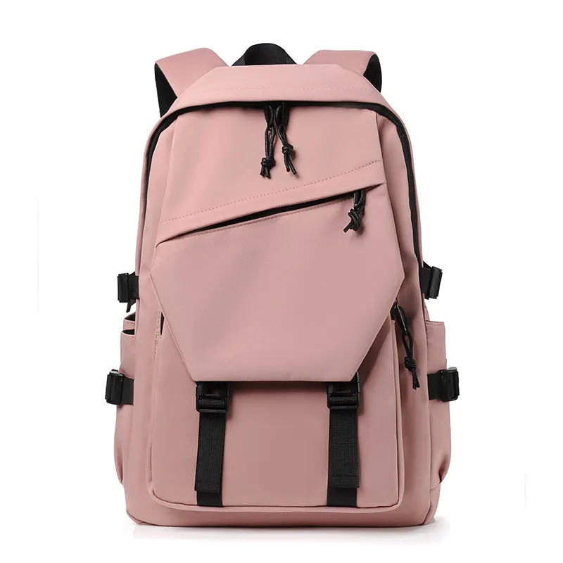 Xianghui Can Made New Load Reduction Schoolbag Male and Female College Students Large Capacity Polyester Backpack