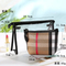 Custom Makeup Bag Portable PU Leather Waterproof Toiletry Pouch Travel Make up Bag Cosmetic Bag