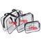 Xianghui Waterproof Toiletry Bags Makeup Bag PVC Pouch Bag with Zipper