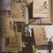 Xianghui Custom Wholesale Blank Paper Calligraphy DIY Bag Tea Gift Packaging Bags