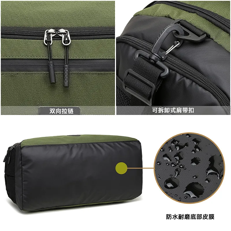 Xianghui Custom Logo Large Capacity Travel Bag Waterproof Duffel Travel Bag