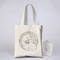 Custom Logo Printed Eco Friendly Large Plain Reusable Organic Shopping Tote Bag Cotton Canvas Bag with Pocket