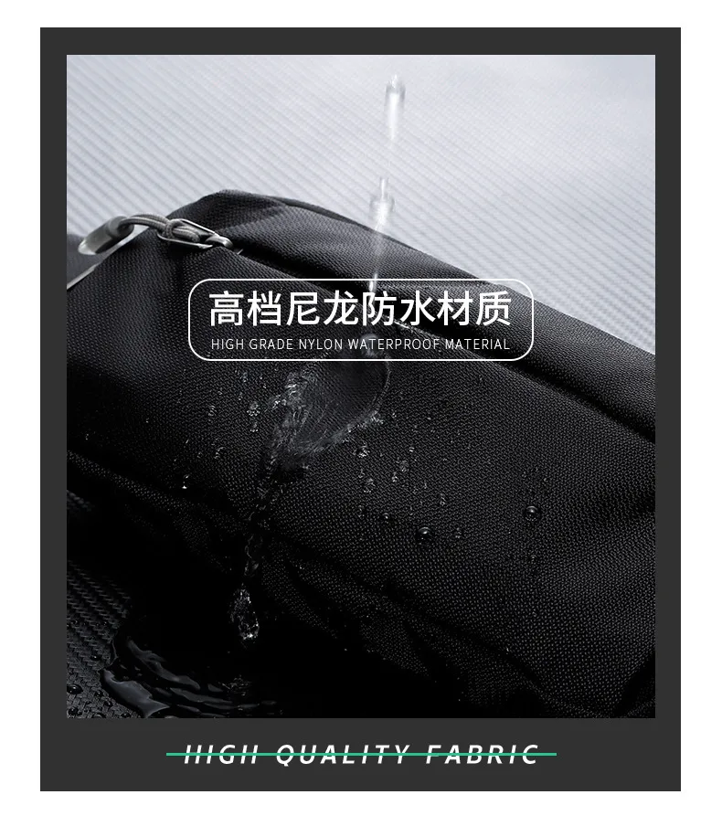 New Design 2024 Hot Sale Custom Large Capacity Waterproof Neoprene Riding Running Travel Fanny Waist Bag