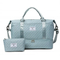 Xianghui Large Capacity Travel Bag Women Short Trip Convenient Luggage Bag Storage Wet Dry Separate Sports Gym Tote