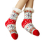 Xianghui Christmas Warm and Velvet Home Indoor Sleeping Socks