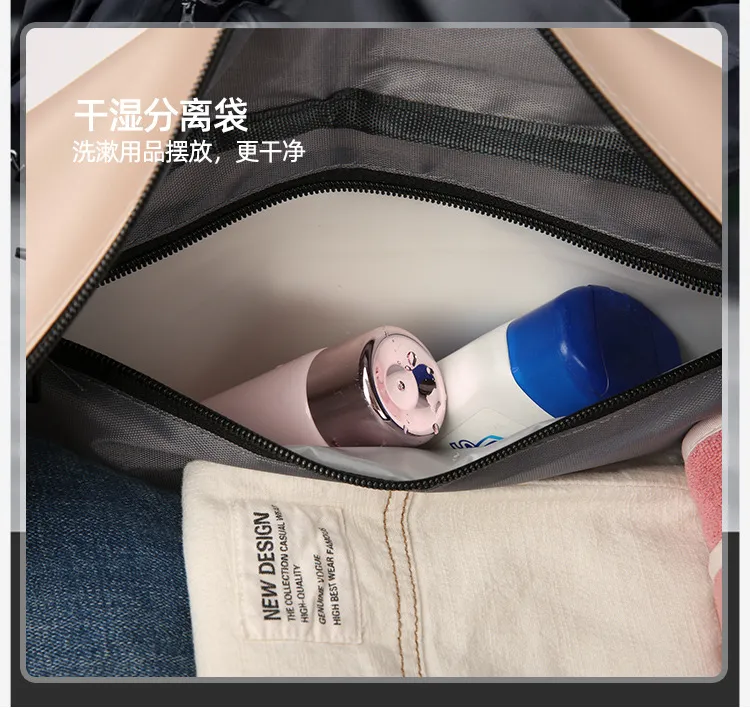 Xianghui Short Trip Travel Storage Bag Lightweight Luggage Bag Business Large Capacity Tote Portable Gym Training Bag